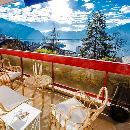 Terrace With Lake & Mountain View Montreux Eksteriør bilde